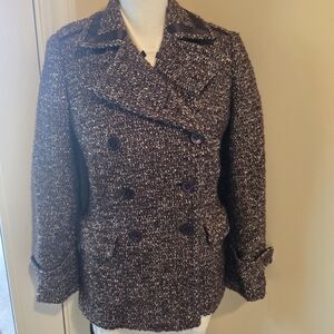 Coach Tweed Double-Breasted Jacket